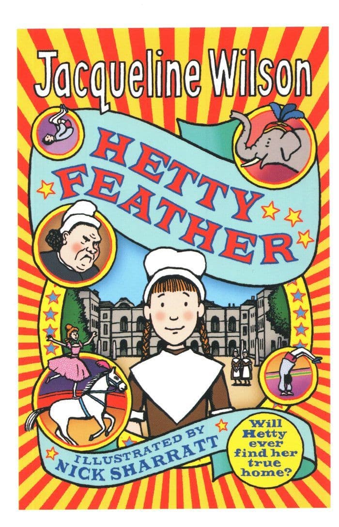 Jacqueline Wilson Hetty Feather Childrens Book Postcard