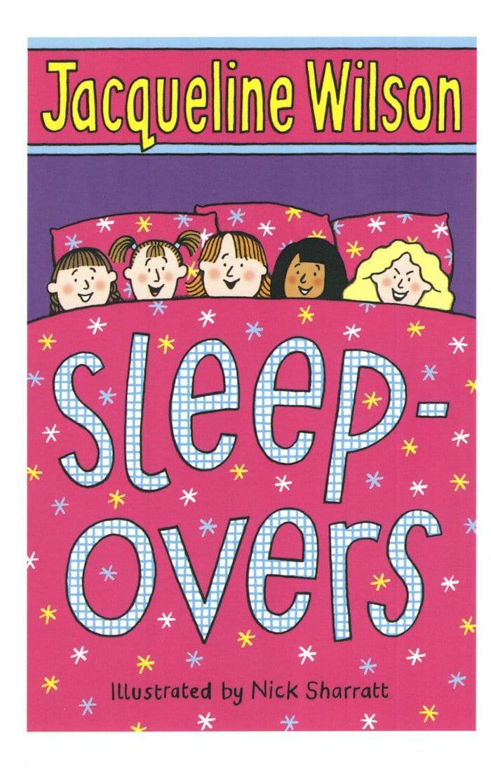 Jacqueline Wilson Sleepovers Childrens Book Postcard