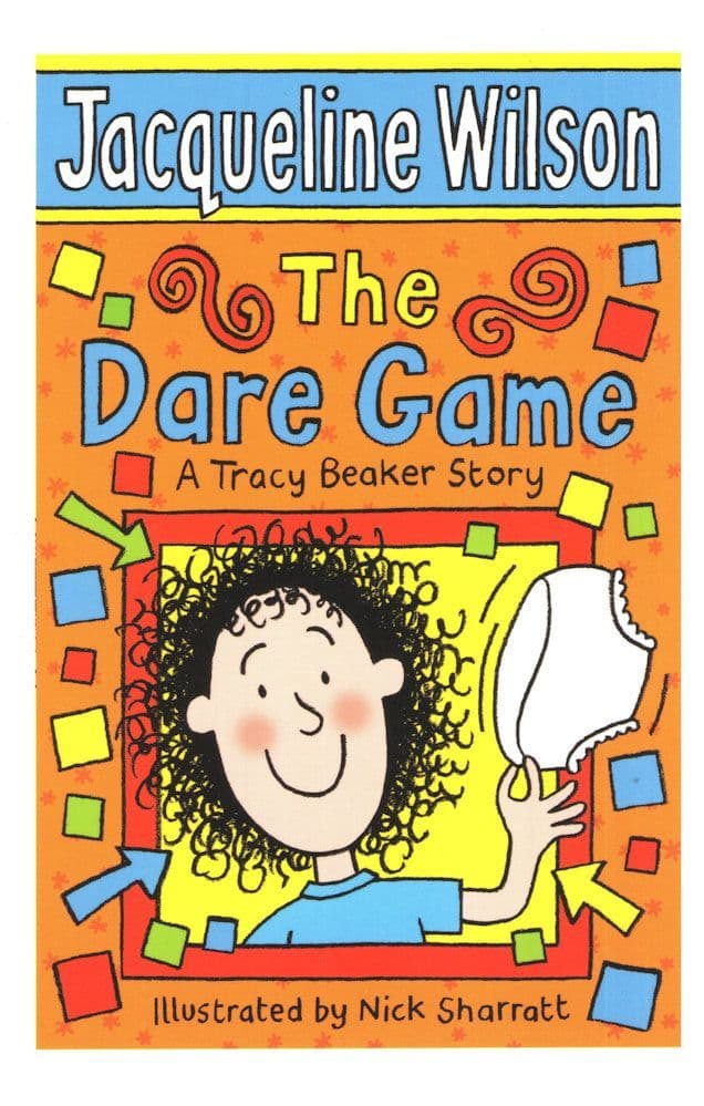 Jacqueline Wilson The Dare Game Childrens Book Postcard