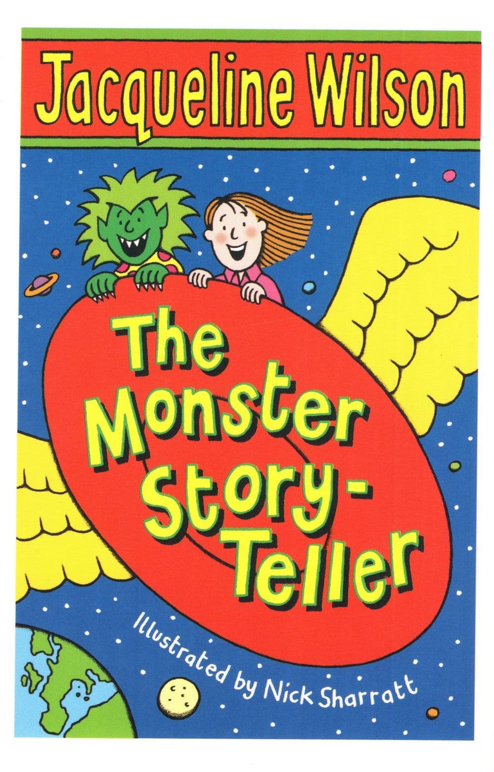 Jacqueline Wilson The Monster Storyteller Childrens Book Postcard