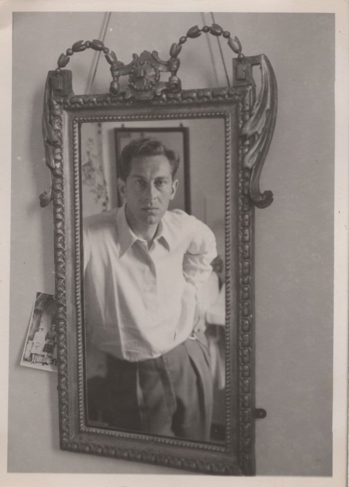 Jacques Borel French Book Author Antique Hand Signed Photo
