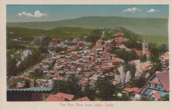 Jakku Simla Antique Postcard