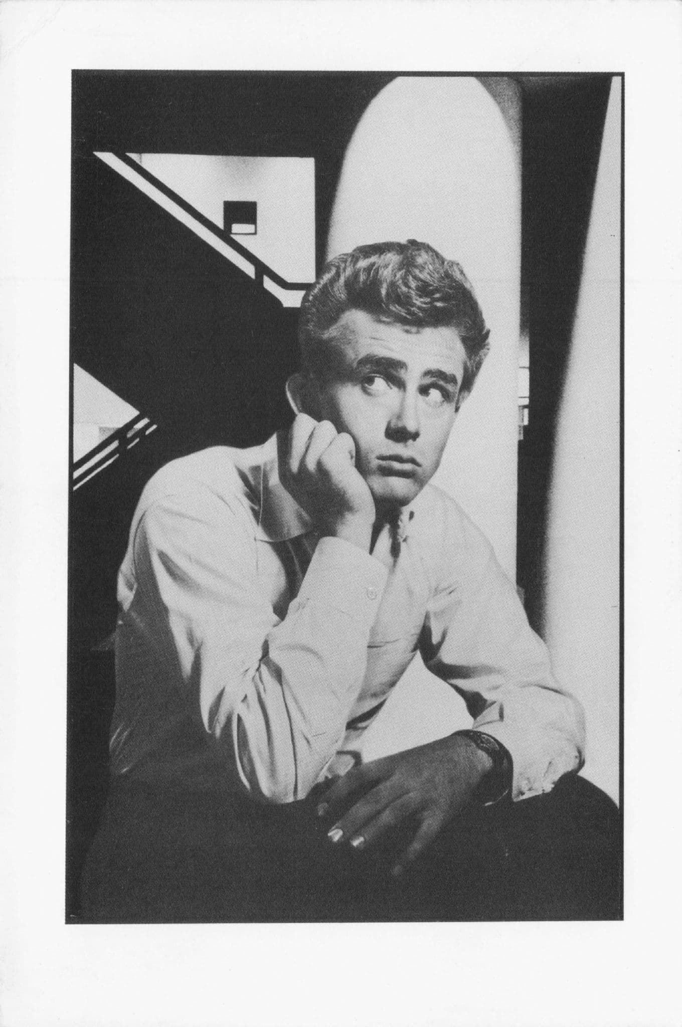 James Dean Film Star London Real Photo Movie Still Postcard