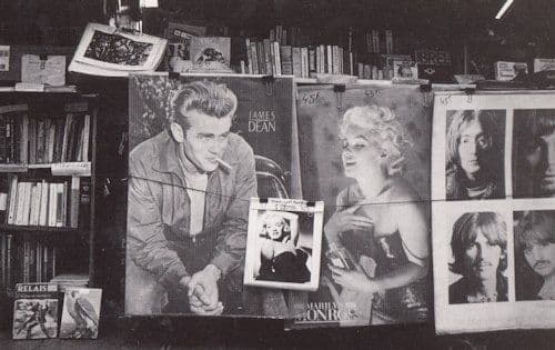 James Dean & Marilyn Monroe Postcard