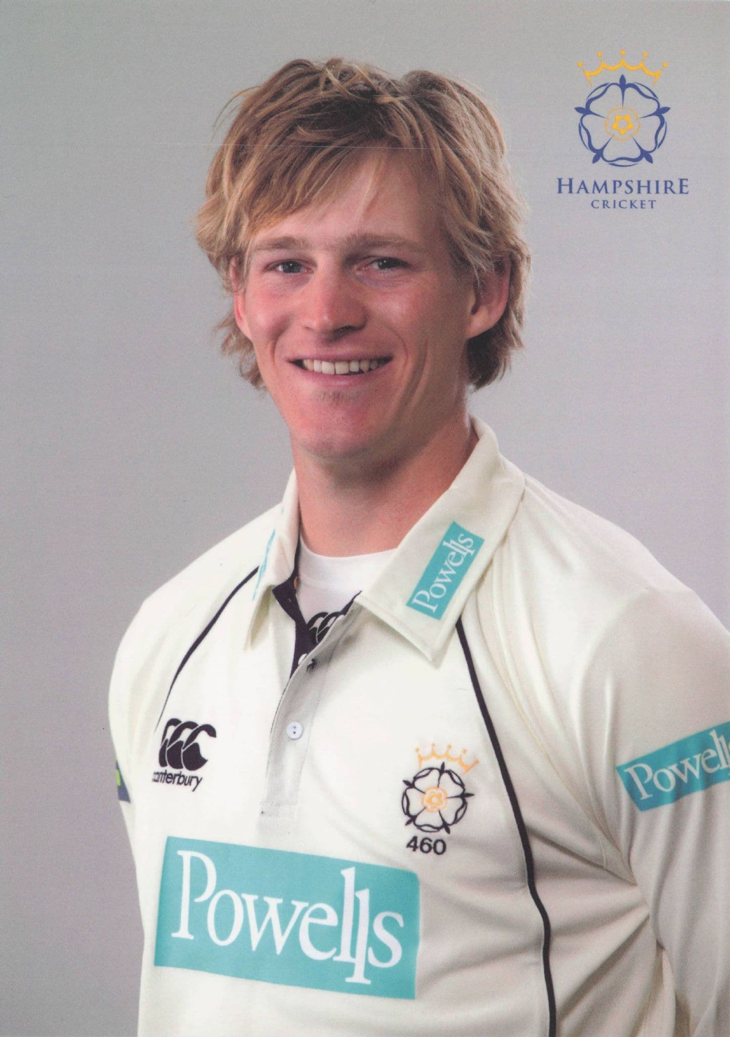 James Henry Adams Hampshire Cricket Team Player Rose Bowl 2008 Postcard