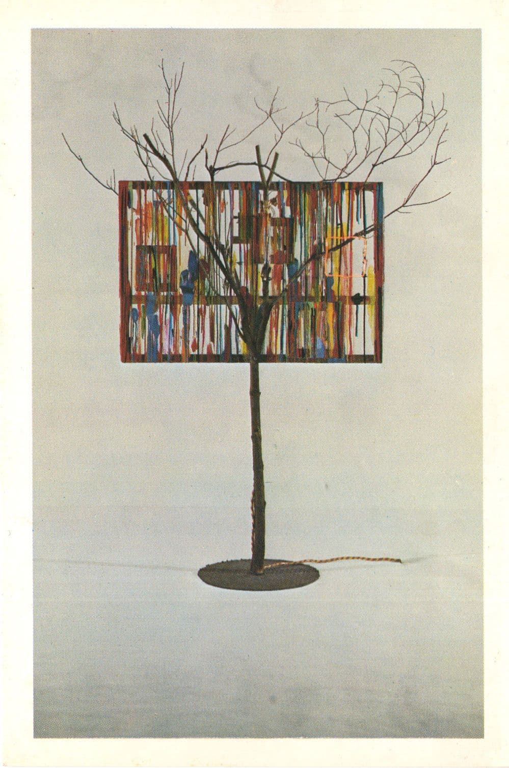 James Rosenquist Capillary Action 1963 Television Tree Painting Postcard