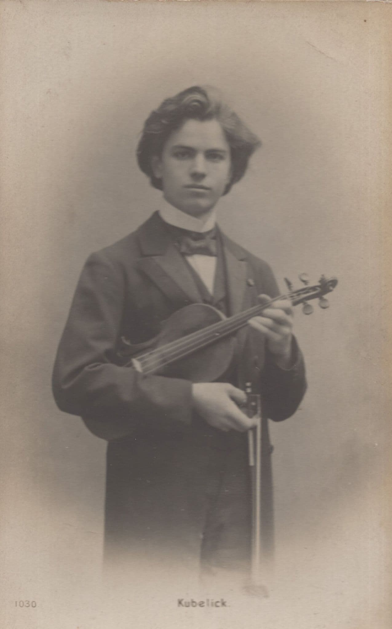 Jan Kubelik Czech Violinist Antique Postcard