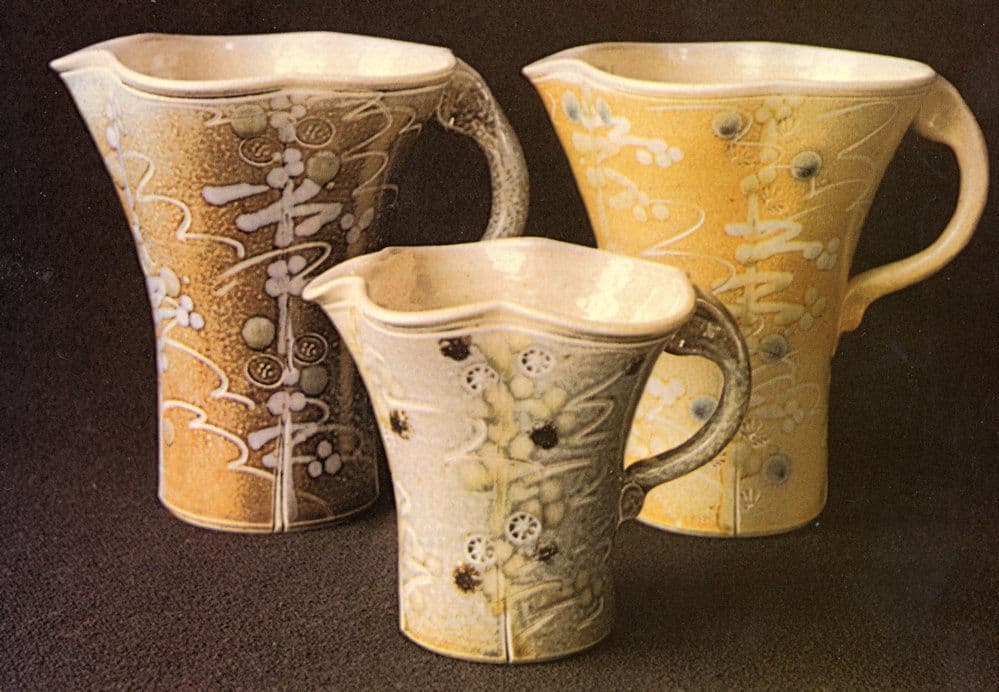 Jane Hamlyn Porcelain Jug Saltglaze Ceramic Review Postcard