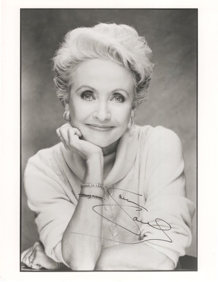Jane Powell of Hollywood Musicals Stunning 10x8 Hand Signed Photo