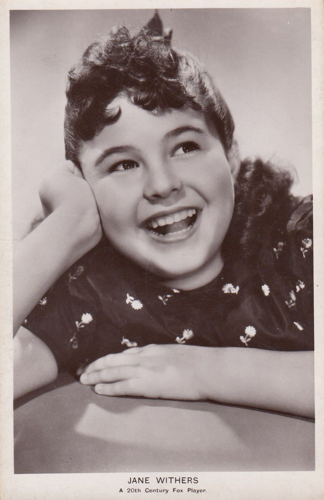 Jane Withers Picturegoer Vintage Photo Postcard