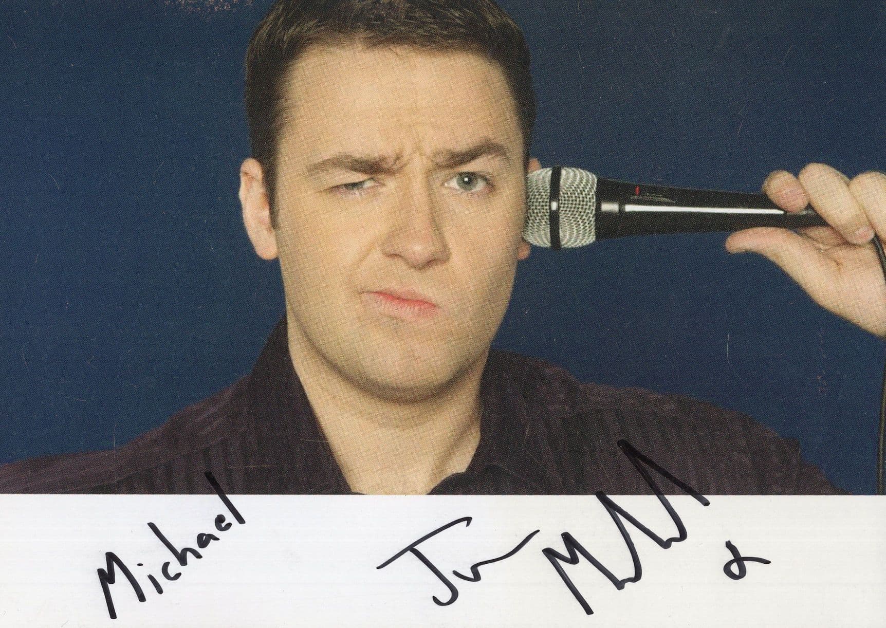 Jason Manford 8 Out Of 10 Cats The One Show Hand Signed Photo