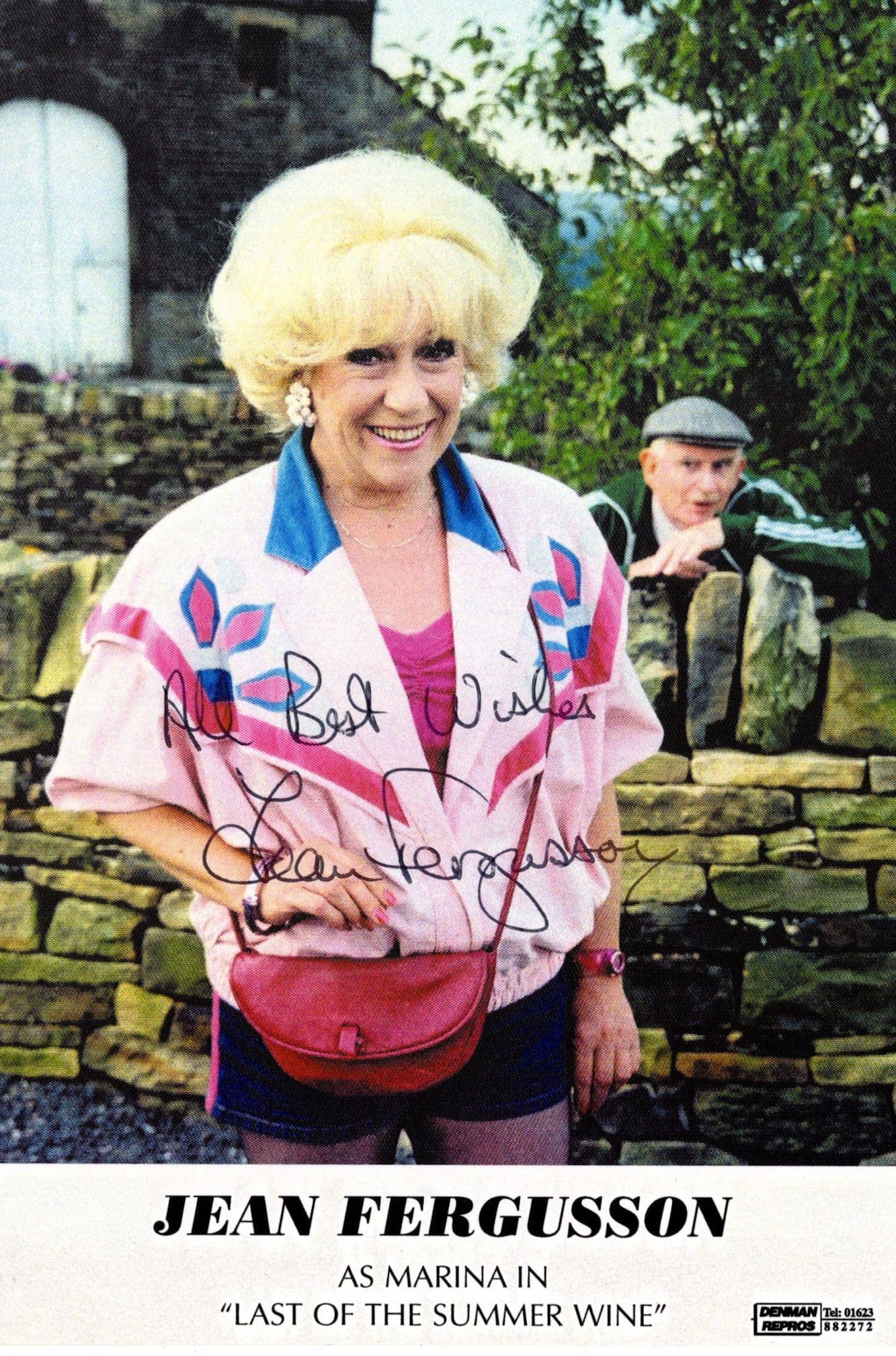 Jean Fergusson Last Of The Summer Wine Undedicated Hand Signed Cast Photo