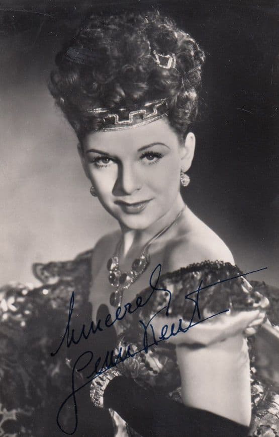 Jean Kent Vintage Genuine Hand Signed Photo