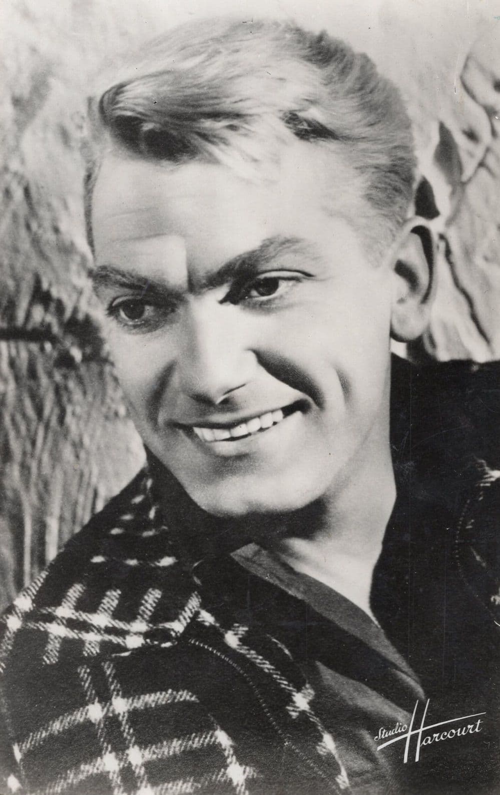 Jean Marais Studio Harcourt Film Actor RARE French Postcard