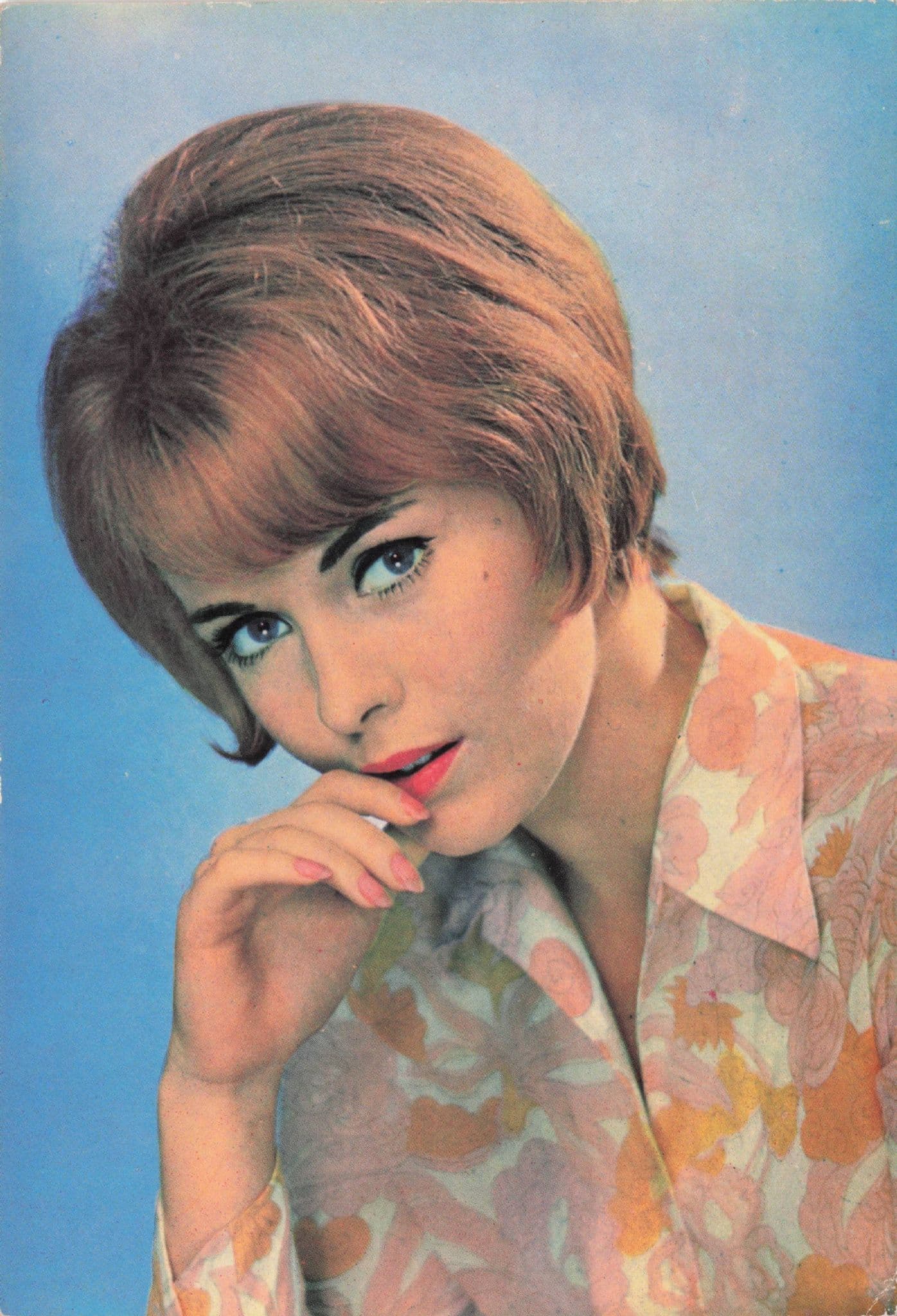 Jean Seberg Vintage 1960s Rare Spanish Postcard