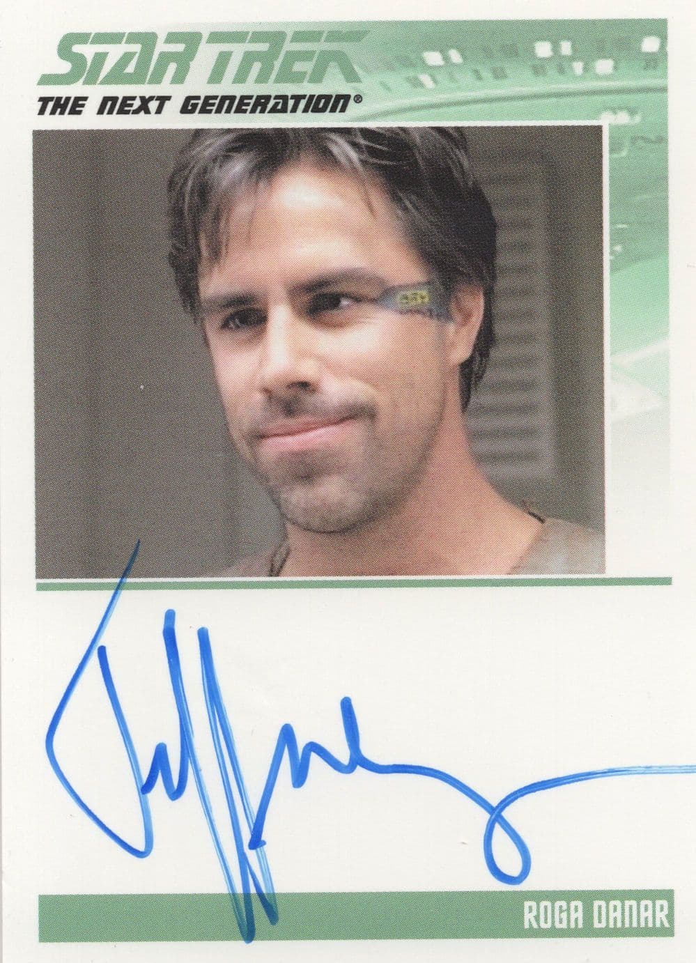Jeff McCarthy Star Trek Hand Signed Autograph Photo Card