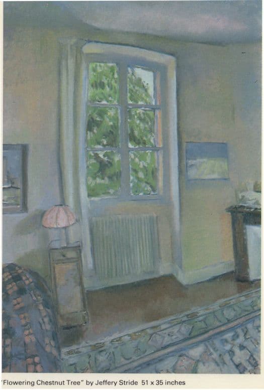 Jeffery Stride Southampton Artist 1981 Private Gallery Postcard