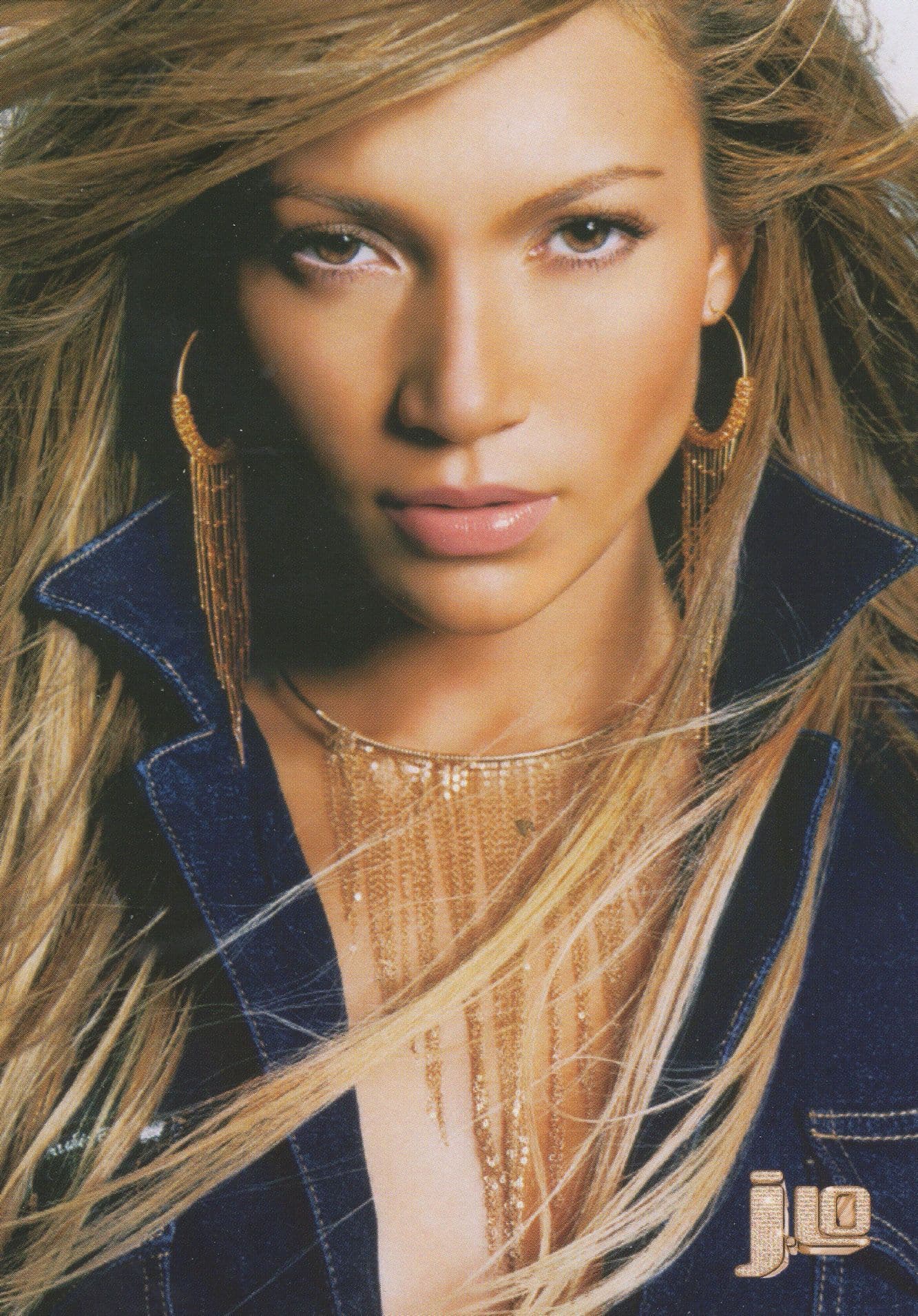 Jennifer Lopez RnB CD Launch Advertising Postcard
