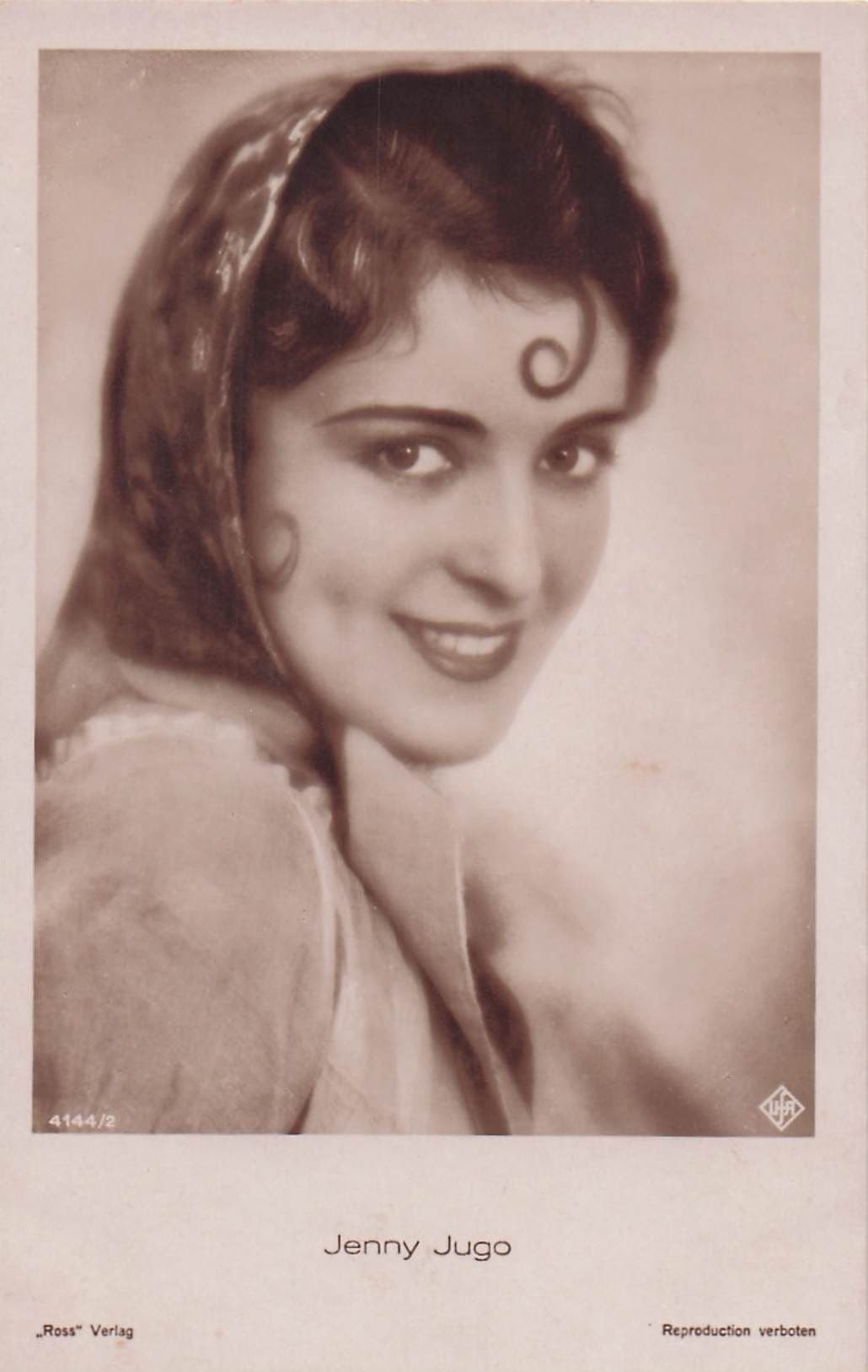 Jenny Jugo Germany Film Actress Old Real Photo Postcard