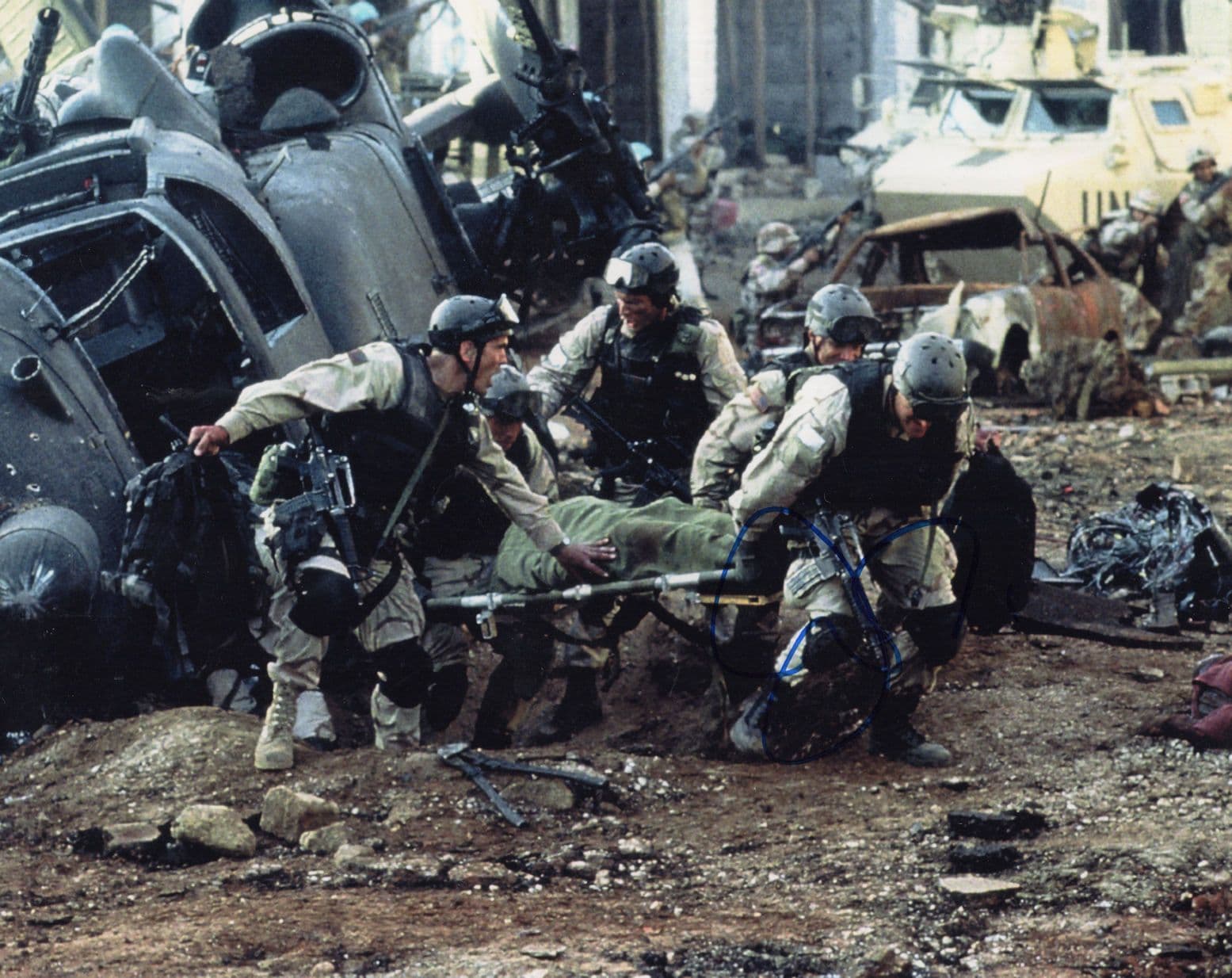 Jeremy Piven Black Hawk Down 10x8 Hand Signed Photo