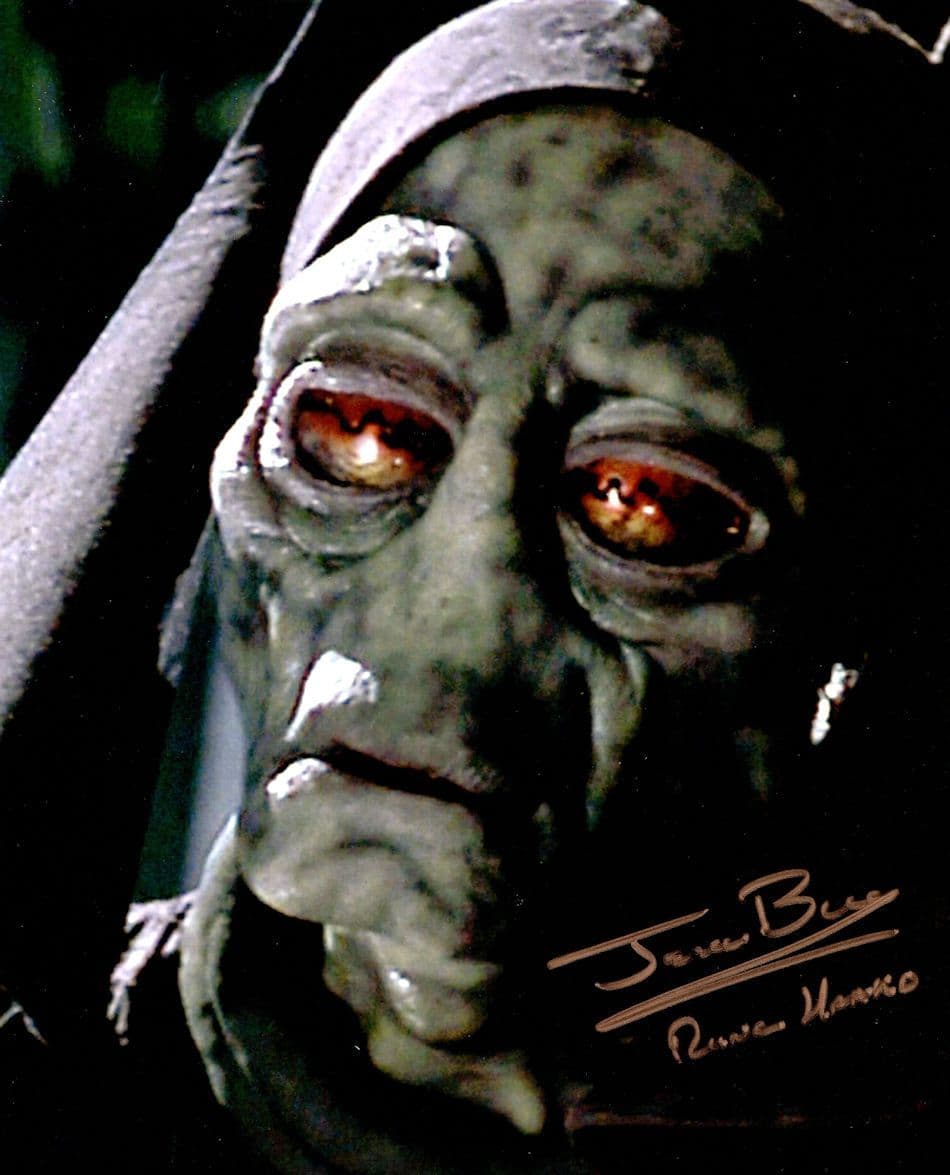 Jerome Blake as Rune Haako Star Wars 10x8 Hand Signed Photo