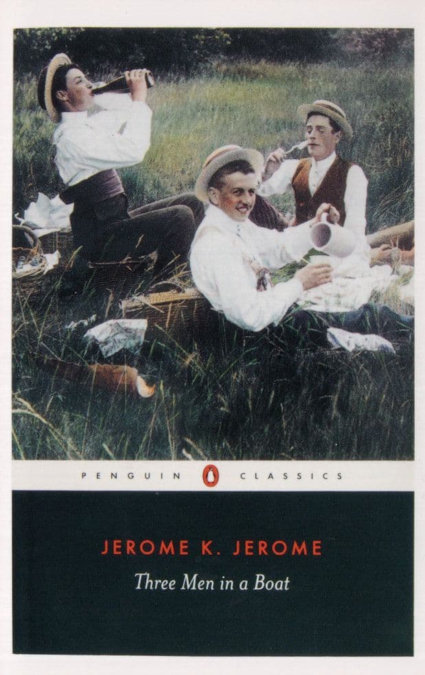 Jerome K Jerome Three Men In A Boat 2004 Book Postcard
