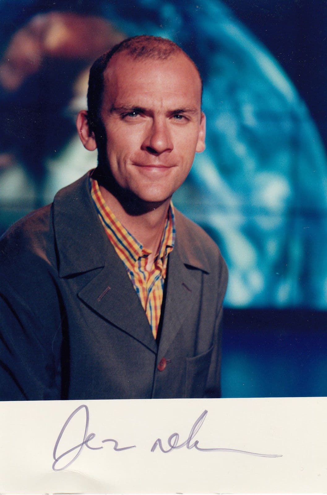 Jez Edwards The Guiness Book Of Record Breakers TV Show Hand Signed Photo