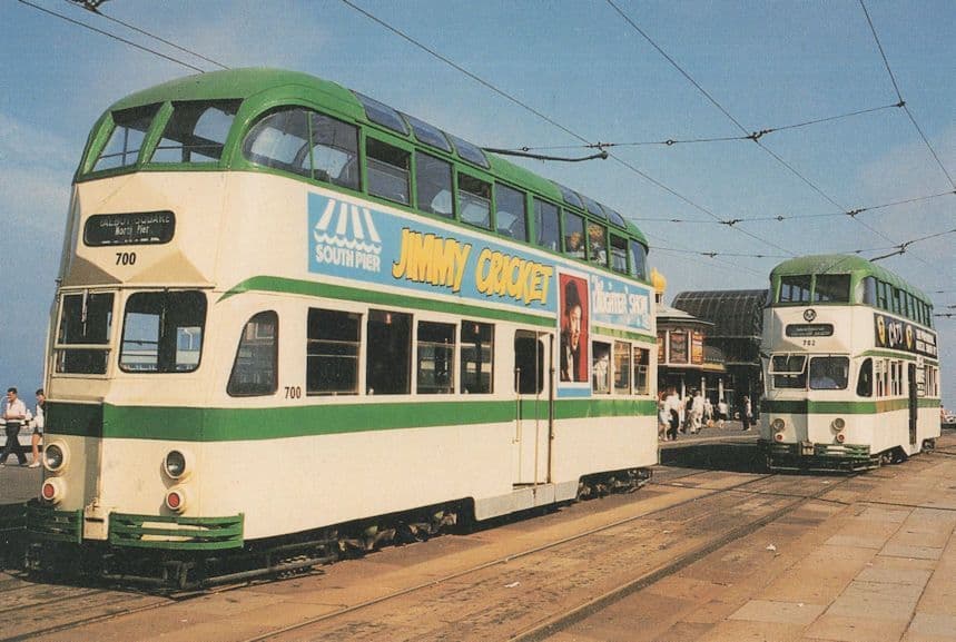 Jimmy Cricket Live In Blackpool Bus Advertising Postcard
