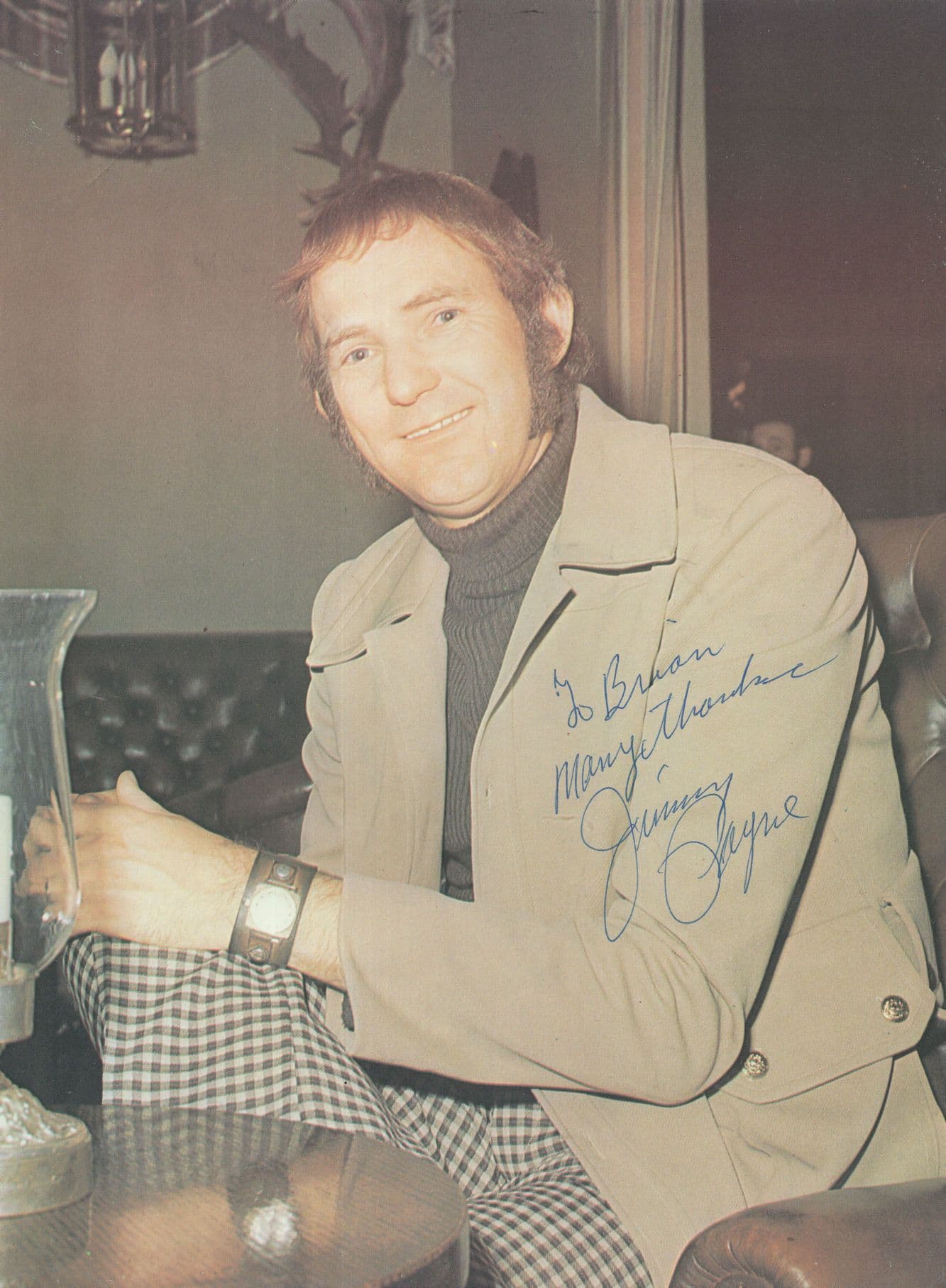 Jimmy Payne Country & Western Singer 10x8 Hand Signed Photo