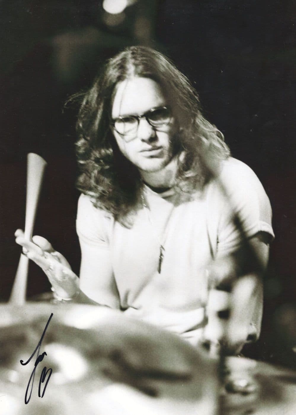 Joe Donovan Blossoms Pop Group Drummer 12x8 Hand Signed Photo