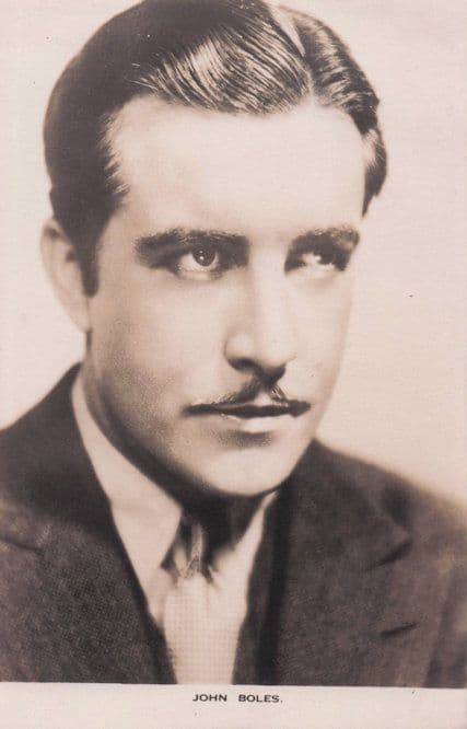 John Boles Film Weekly Vintage Actor Real Photo PB Postcard