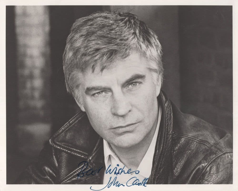 John Carroll BlowUp The Bill Lion In Winter10x8 Hand Signed Photo