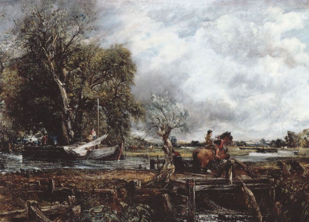 John Constable The Leaping Horse Royal Academy Of Arts Postcard