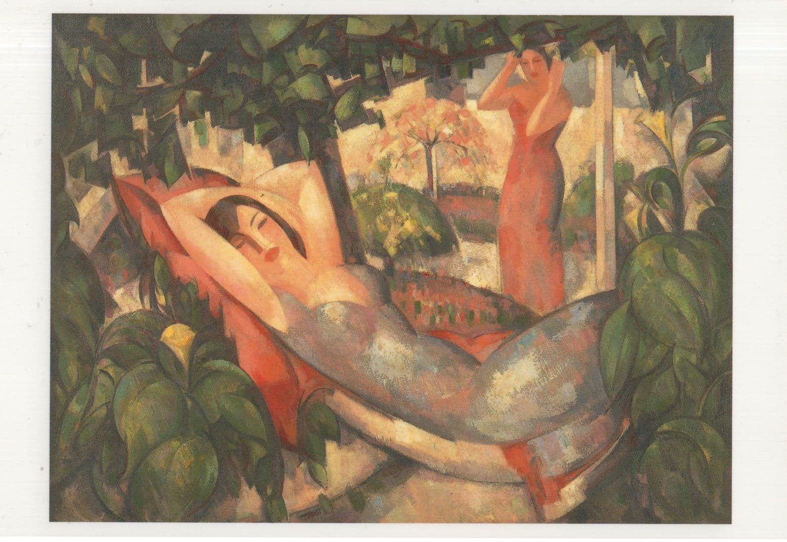 John Duncan Fergusson Summer 1914 Scottish Painting Postcard