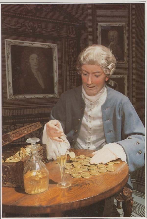 John Forbes Scottish Minister Doctor Waxwork Exhibit Rare Scotland Postcard