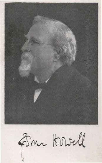 John Howell Warwickshire African Ship Missionary Signed Postcard