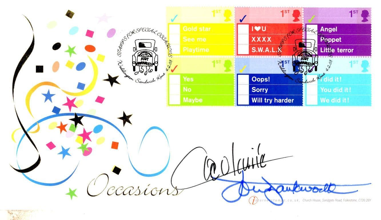 John Jonny Dankworth Cleo Laine Rare LTD EDN OF 25 Hand Signed FDC