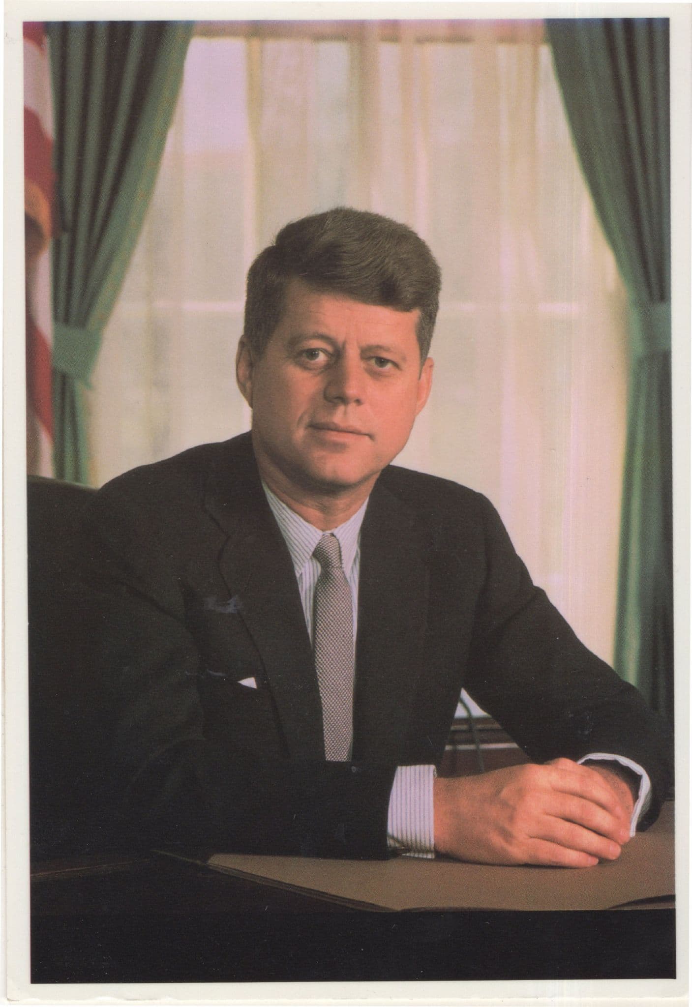 John Kennedy USA President Rare Postcard