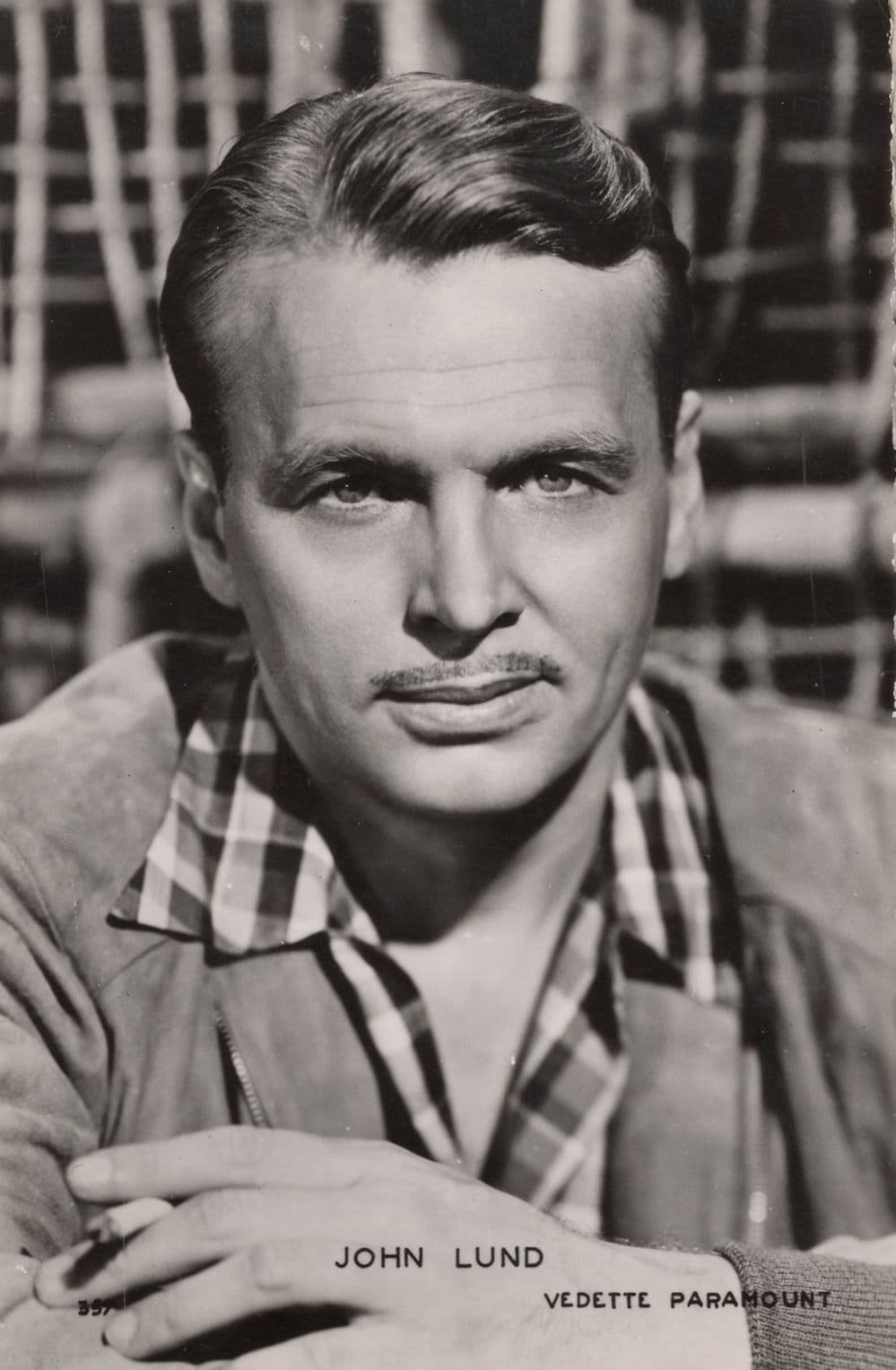 John Lund Paramount 397 Hollywood Film Actor Photo Postcard