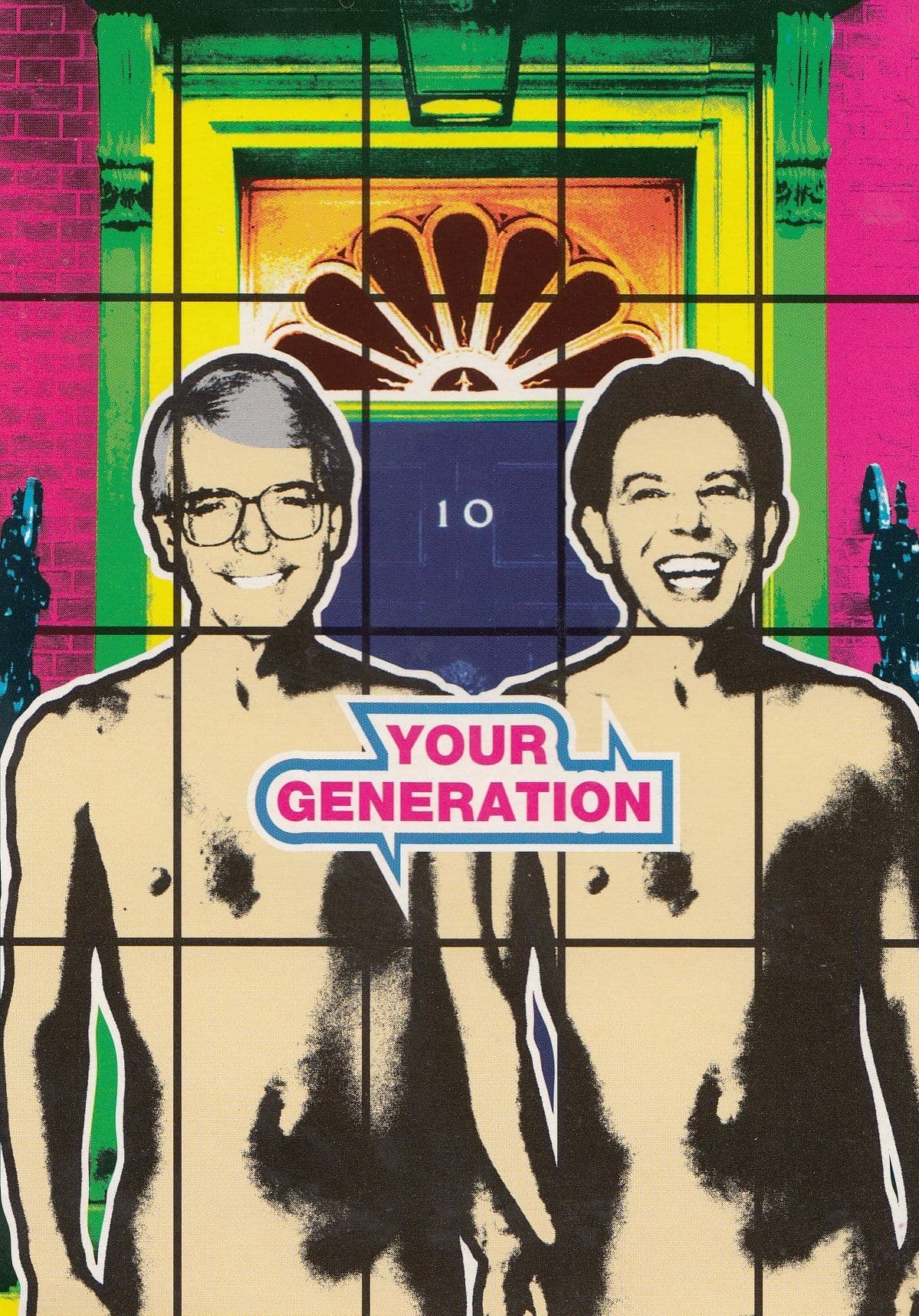 John Major Conservative Political Your My Generation Songs Comic Postcard