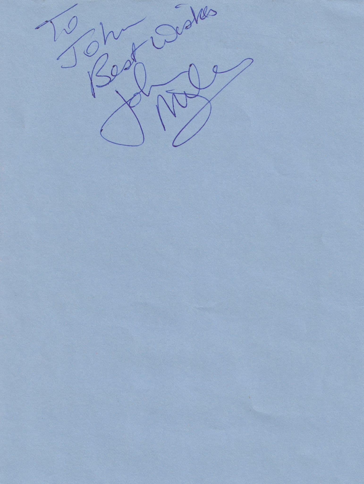 John Miles Hand Signed Norfolk Theatre Alvin Stardust 1980s Flyer