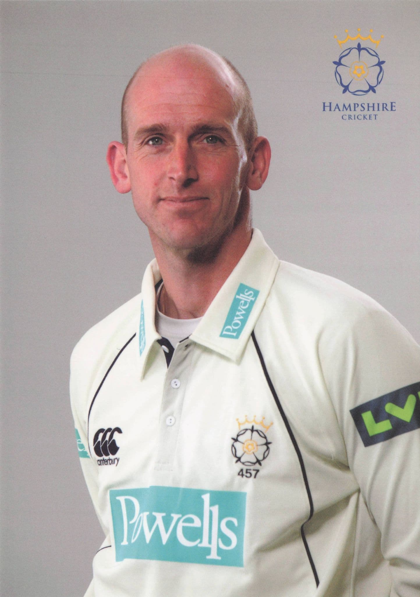 John Paul Crawley Hampshire Cricket Team Player Rose Bowl 2008 Postcard