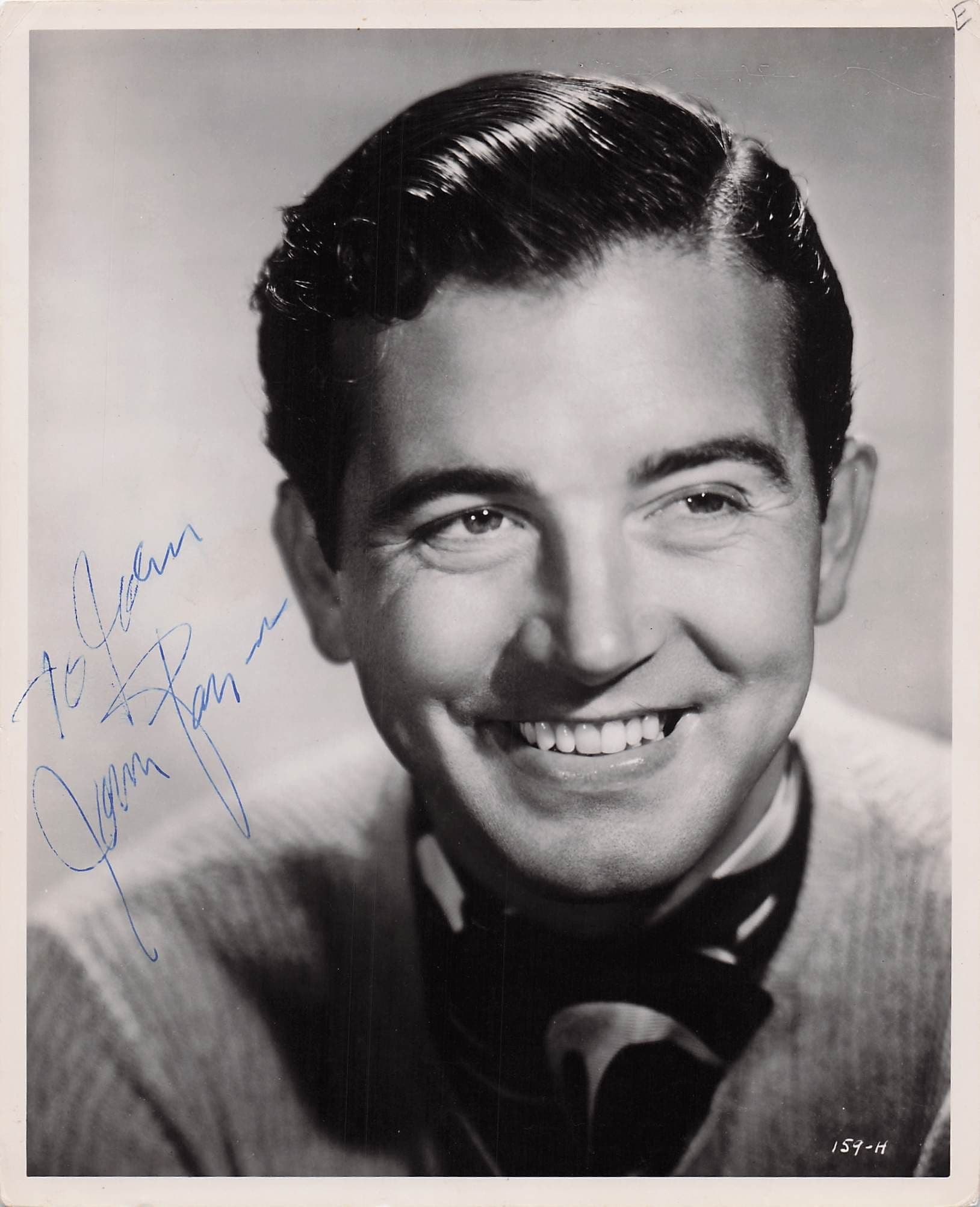 John Payne The Restless Gun Vintage Large 10x8 Hand Signed Photo