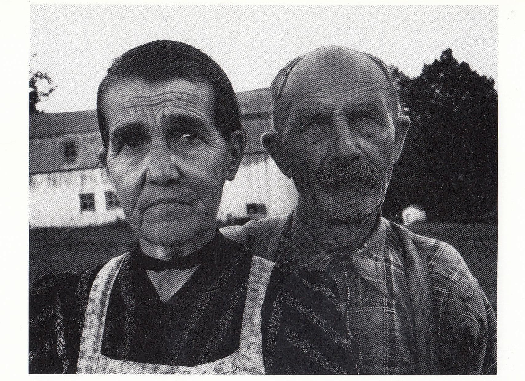 John Phillips Two Quebec Canadian Farmers in WW2 Award Photo Postcard