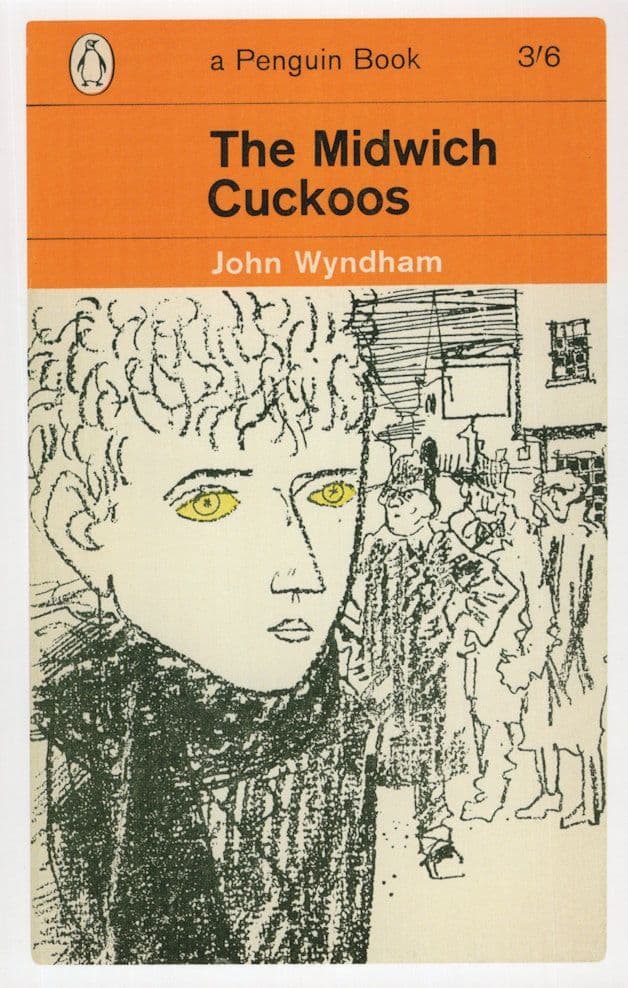 John Wyndham The Midwich Cuckoos 1967 Book Postcard