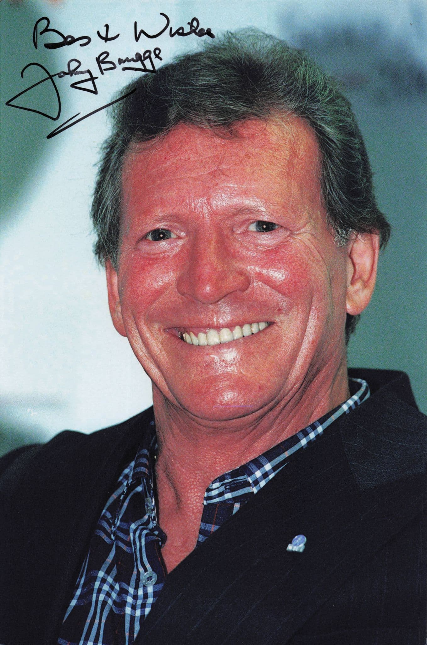 Johnny Briggs Coronation Street Mike Baldwin Giant 12x8 Hand Signed Photo