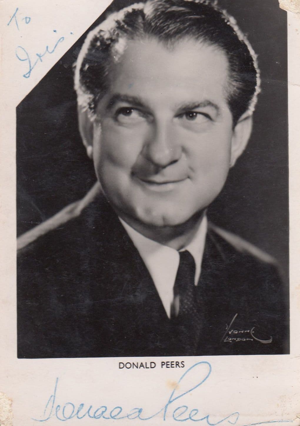 Johnny Dankworth Giant 10" x 8" Genuine Hand Signed Photo
