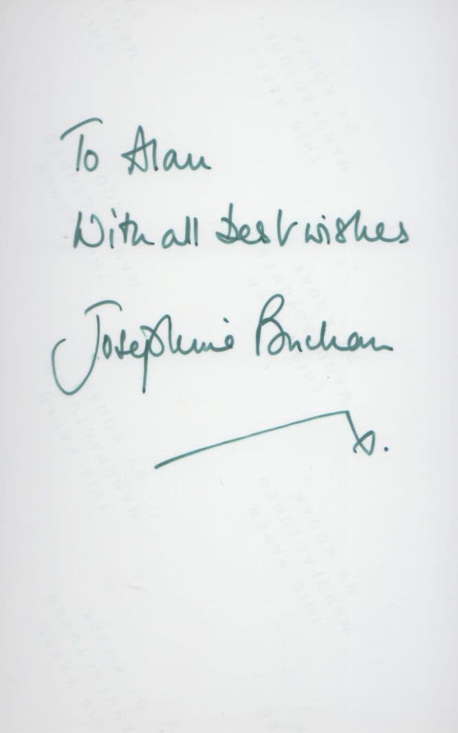 Josephine Buchan Hand Signed Photo