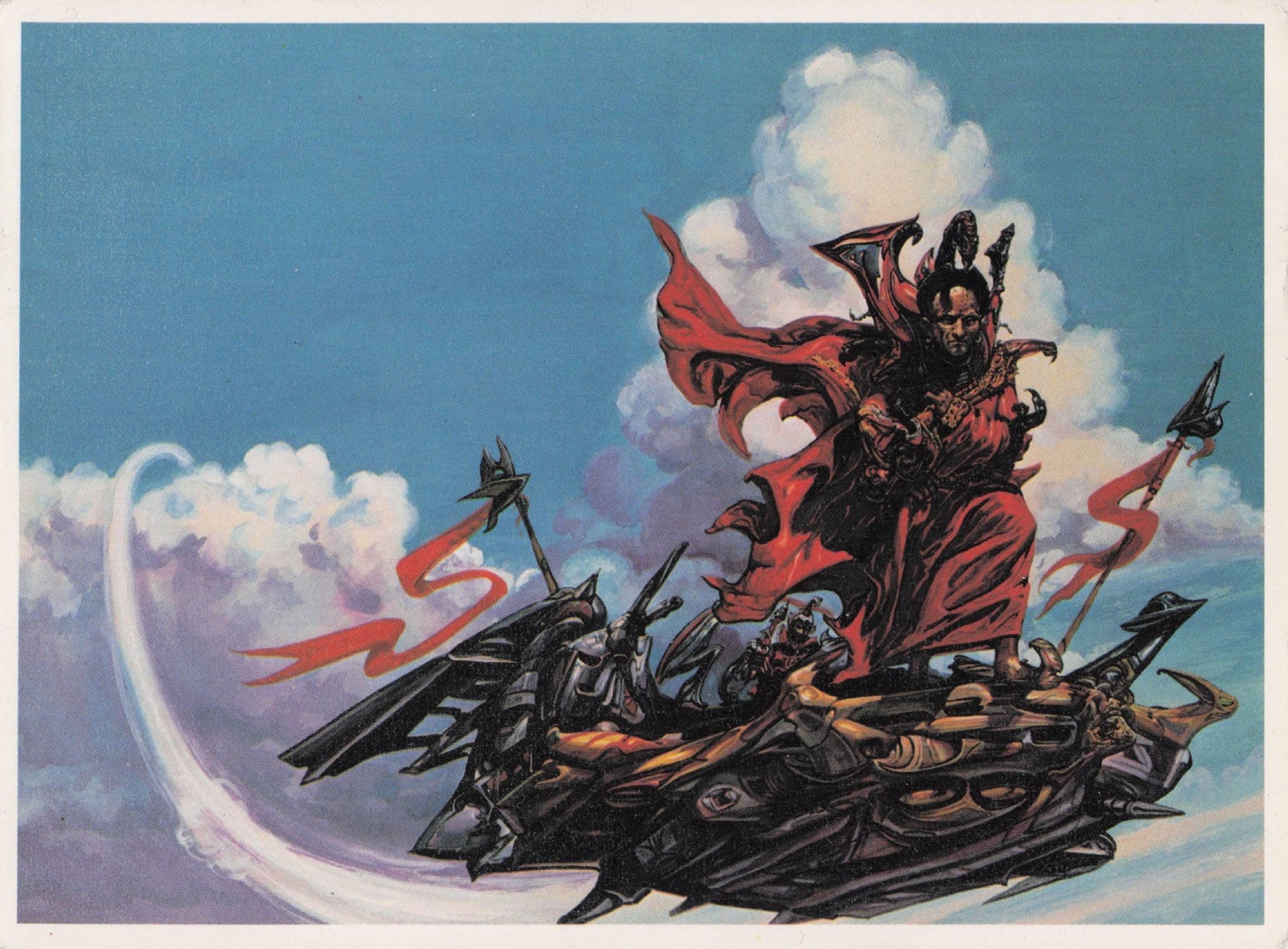 Josh Kirby Of Discworld Eye Of The Zodiac Arrow Book Sci Fi Postcard
