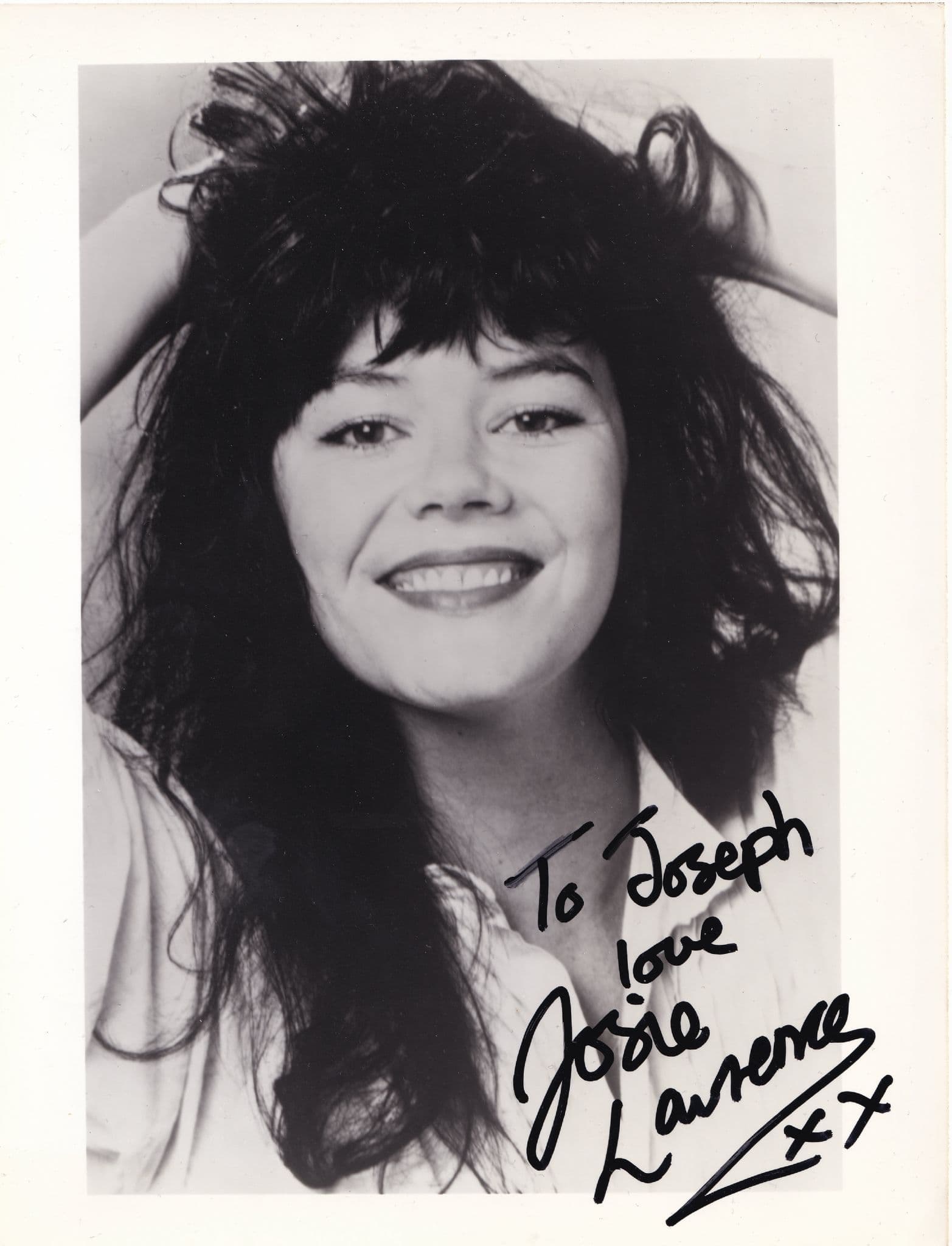 Josie Lawrence Whose Line Is It Anyway Large Early Hand Signed Photo